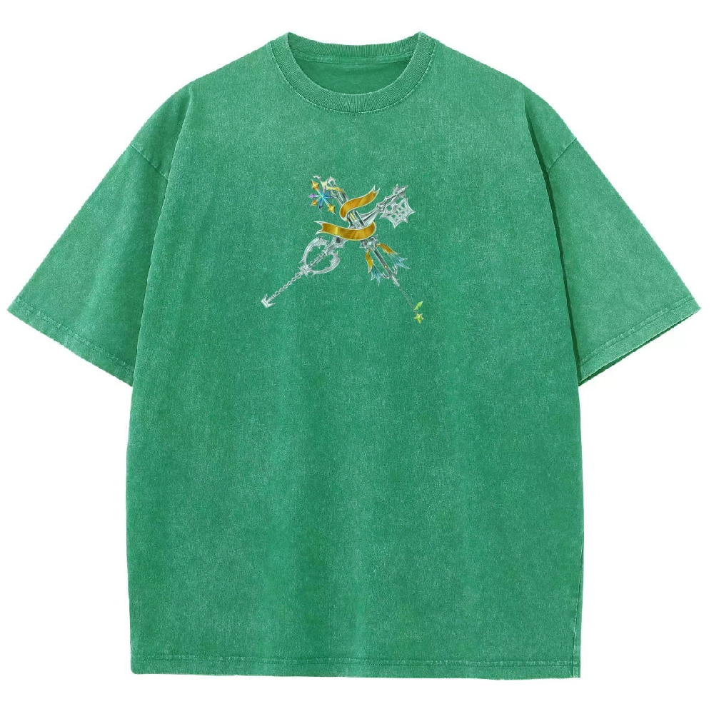 Kingdom Hearts Washed T-shirt 2608007168