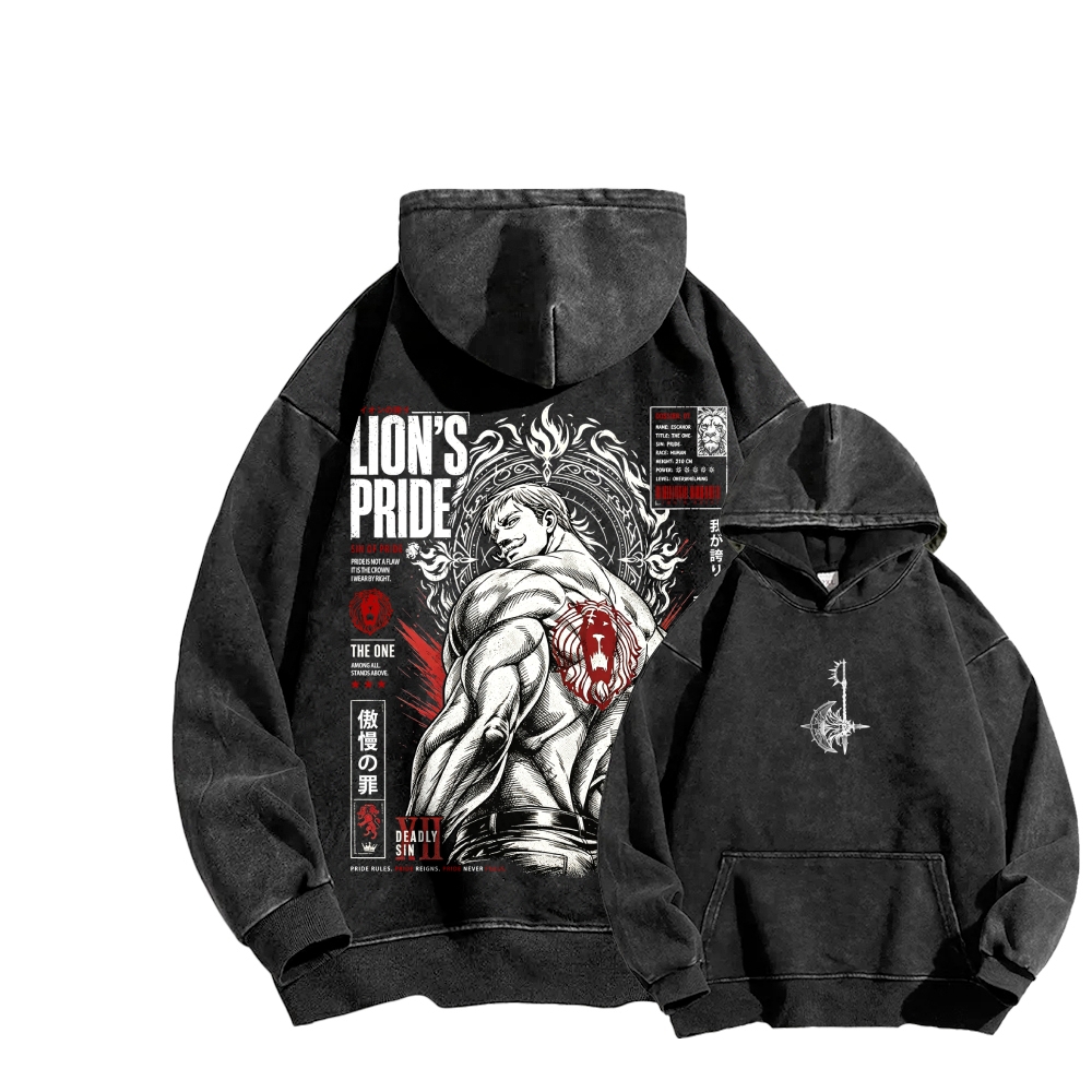 Unisex washed sweatshirts