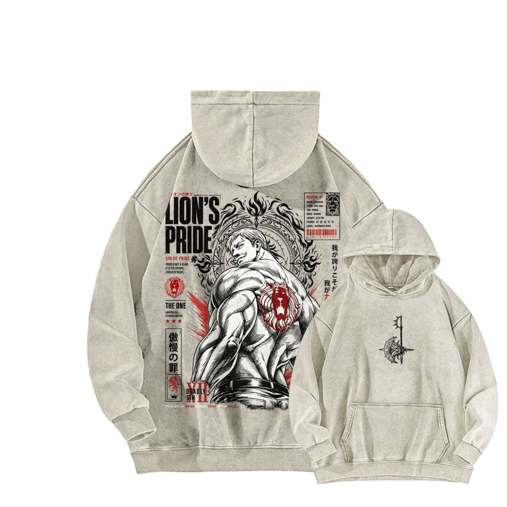 Unisex washed sweatshirts