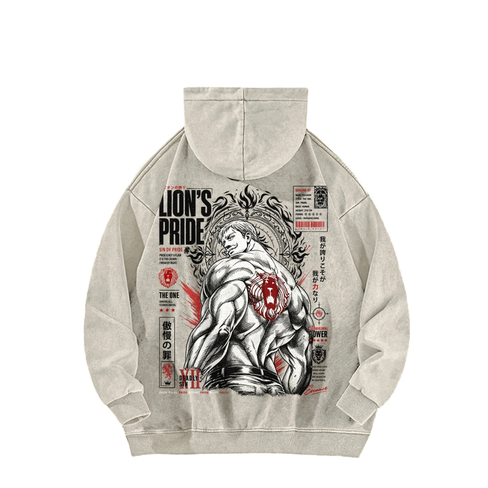 Unisex washed sweatshirts
