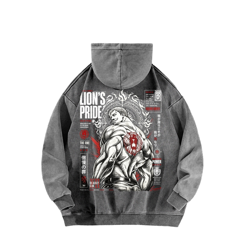 Unisex washed sweatshirts