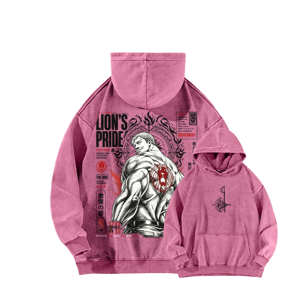 Unisex washed sweatshirts