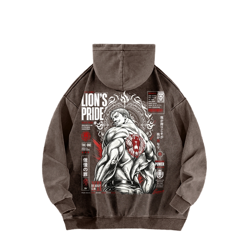 Unisex washed sweatshirts