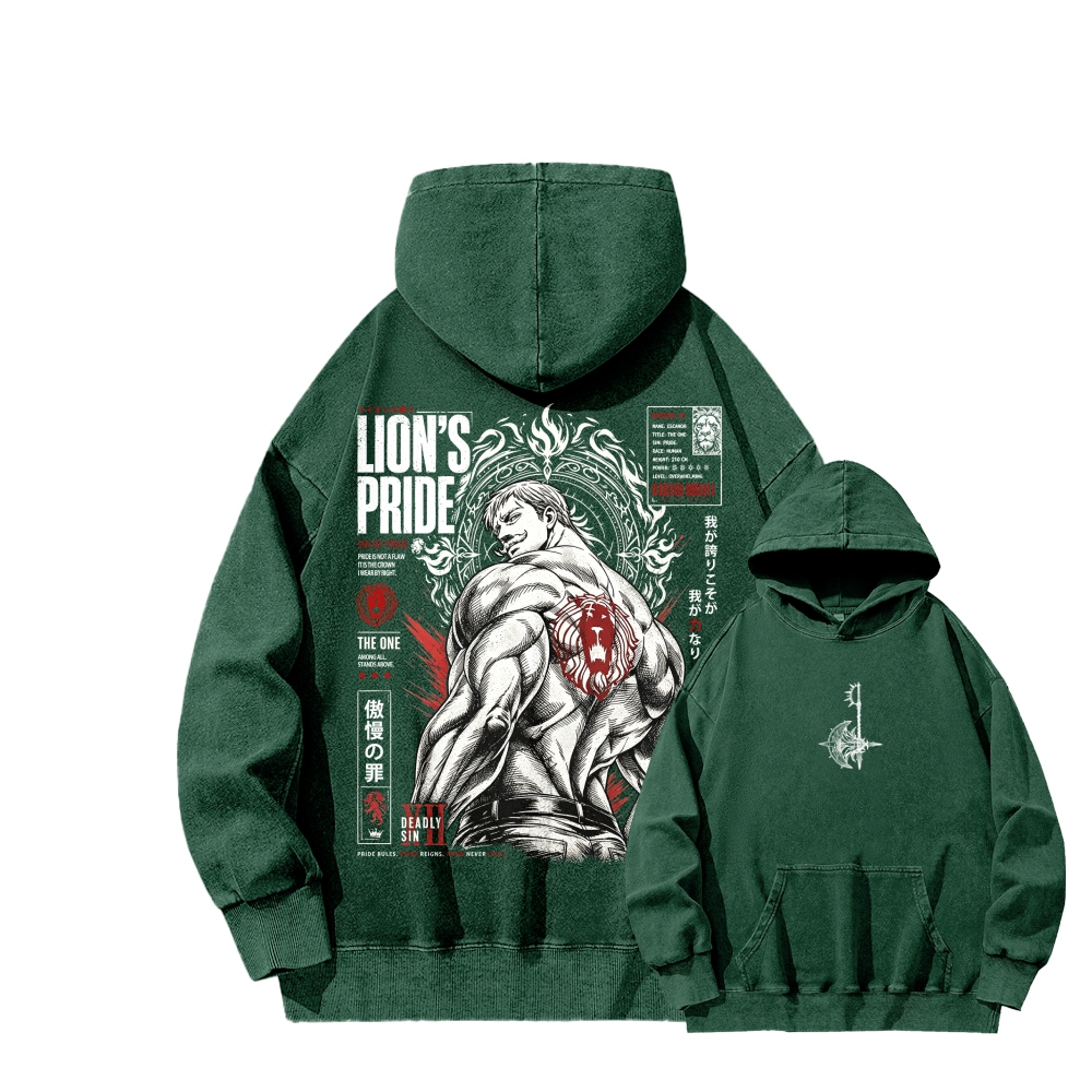 Unisex washed sweatshirts