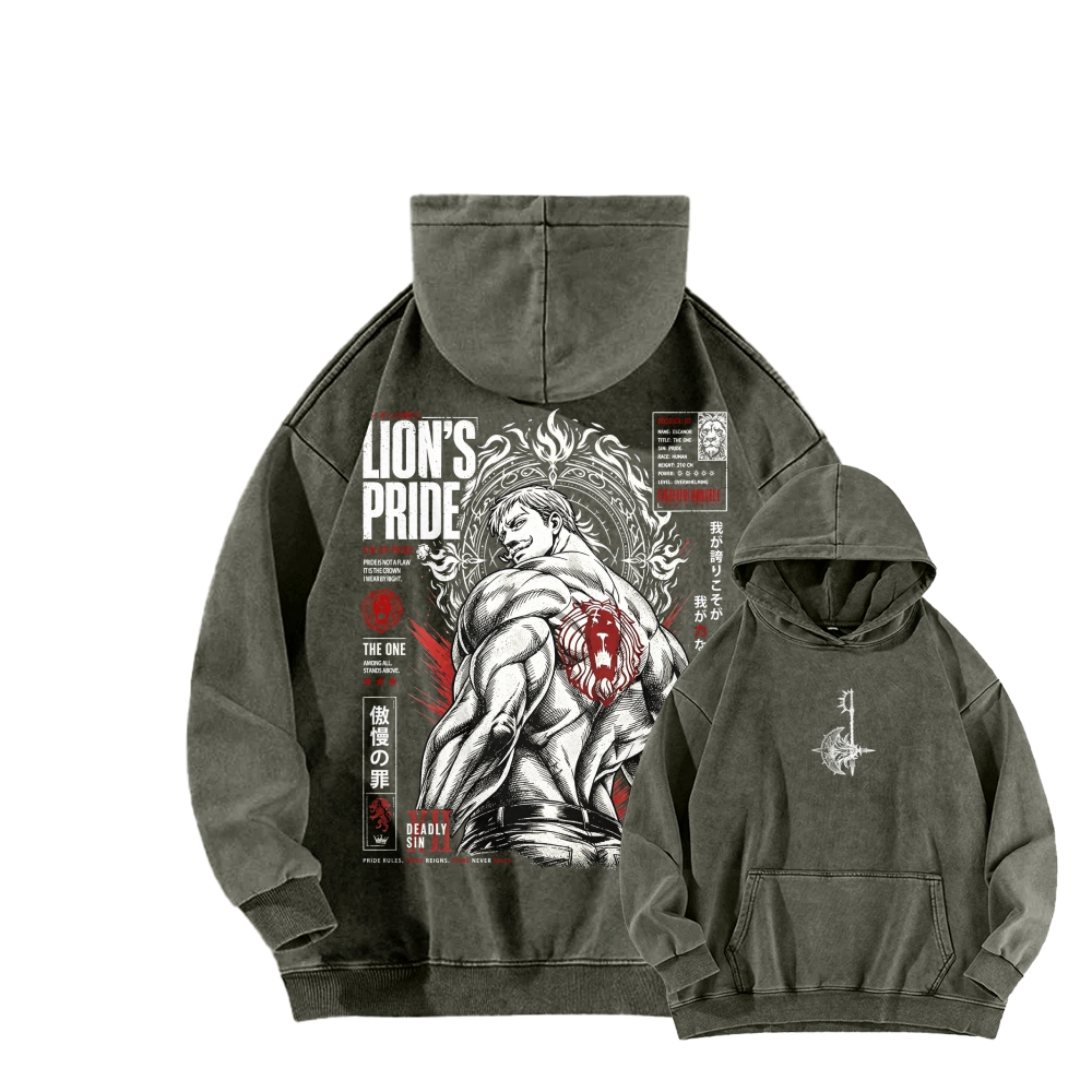 Unisex washed sweatshirts