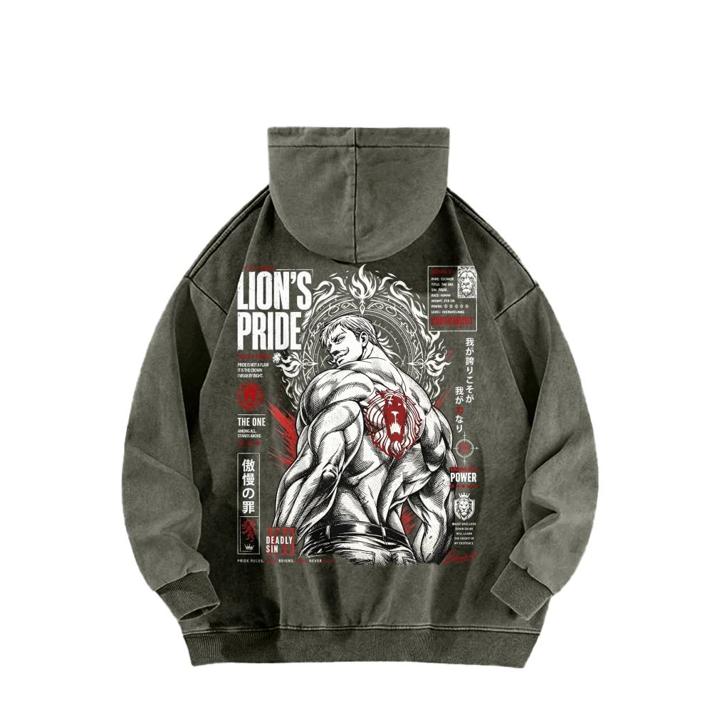 Unisex washed sweatshirts
