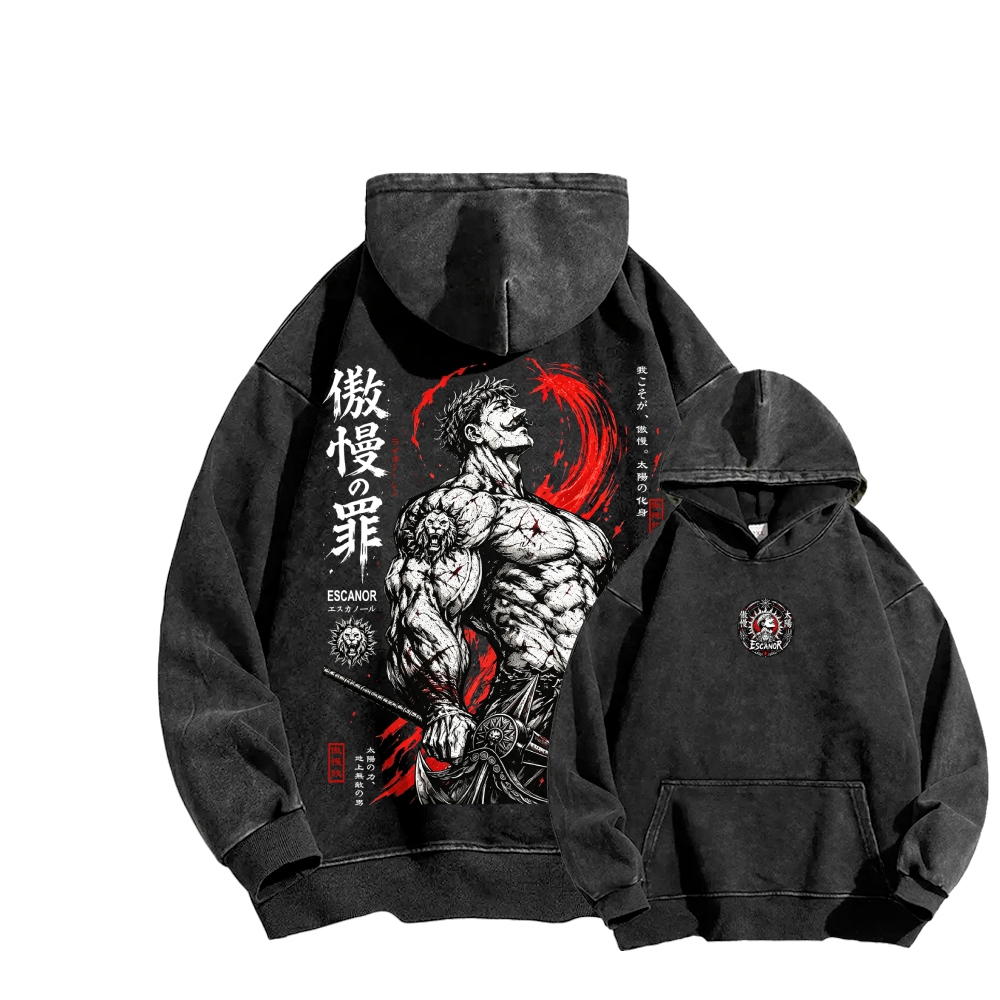 Unisex washed sweatshirts