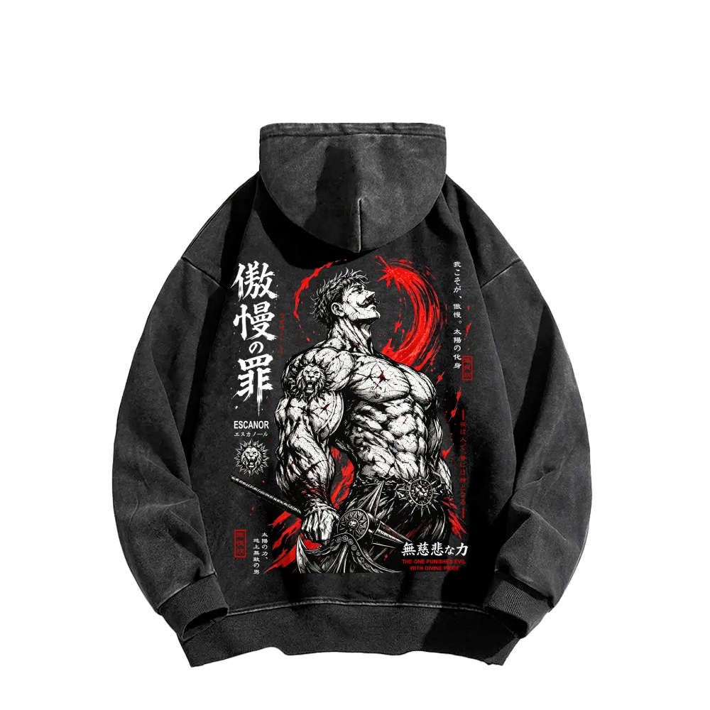 Unisex washed sweatshirts
