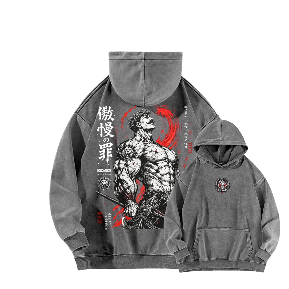 Unisex washed sweatshirts