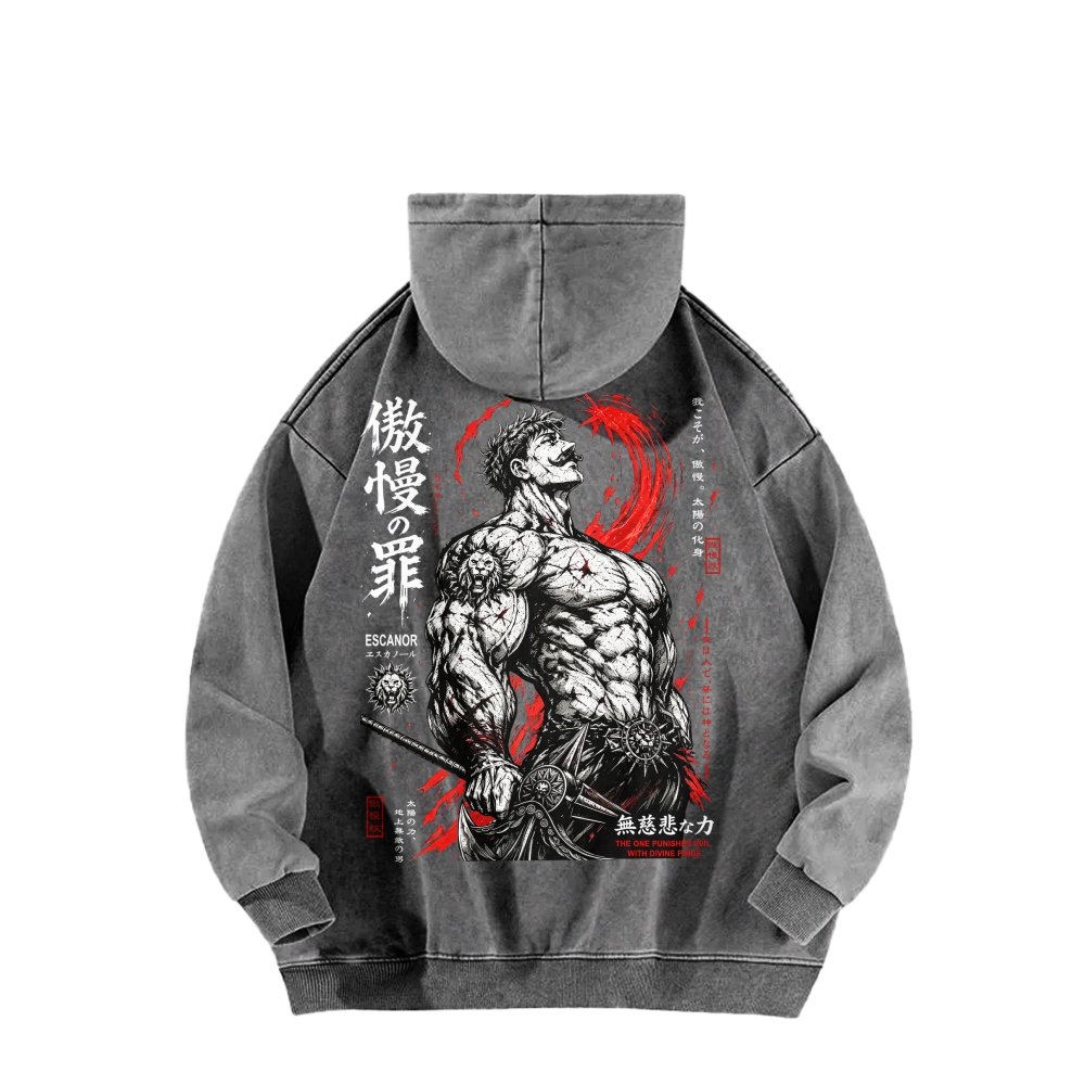 Unisex washed sweatshirts