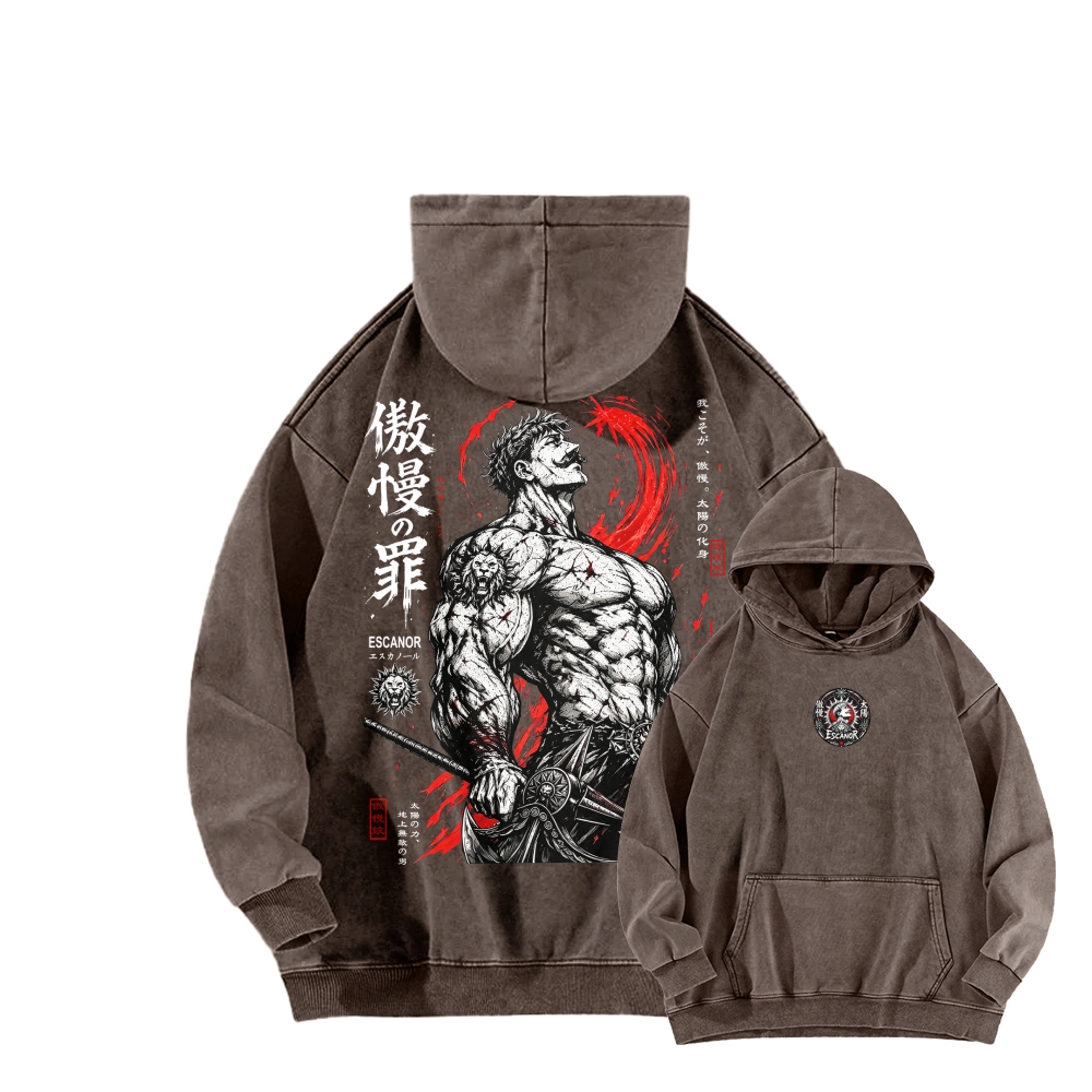 Unisex washed sweatshirts