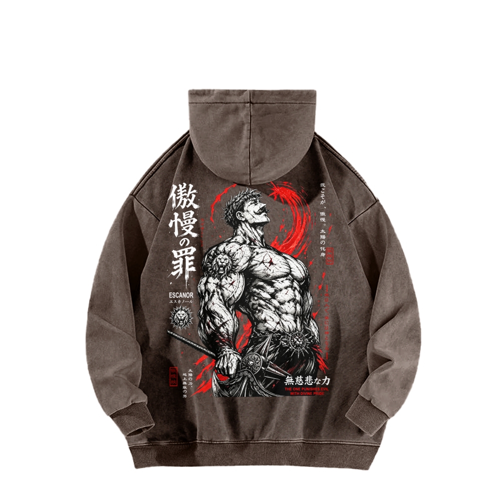 Unisex washed sweatshirts