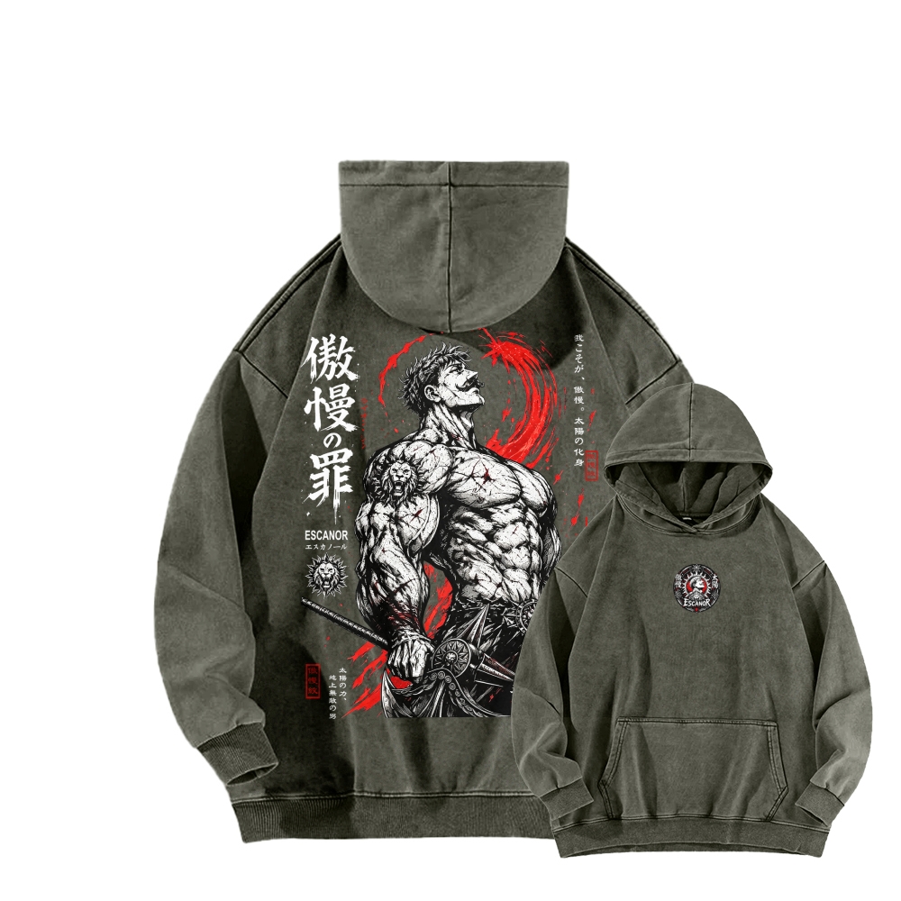 Unisex washed sweatshirts