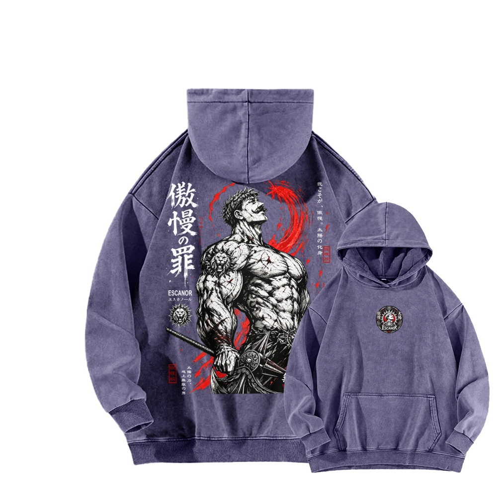 Unisex washed sweatshirts