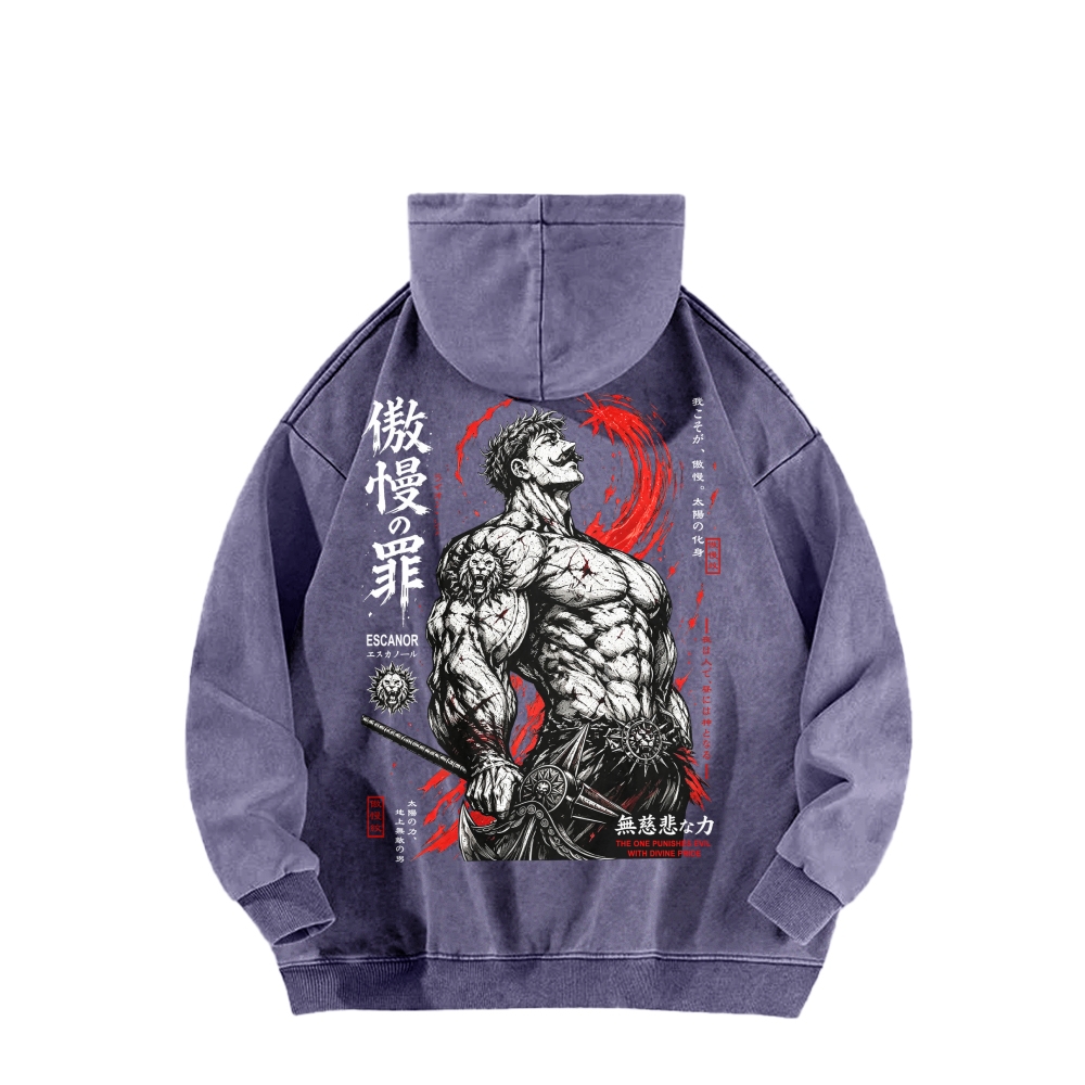 Unisex washed sweatshirts