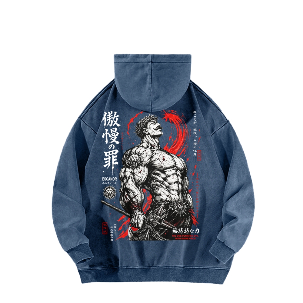 Unisex washed sweatshirts