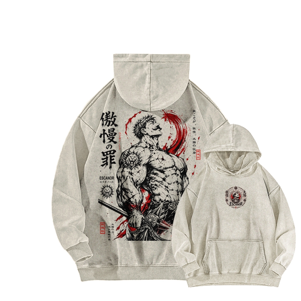 Unisex washed sweatshirts