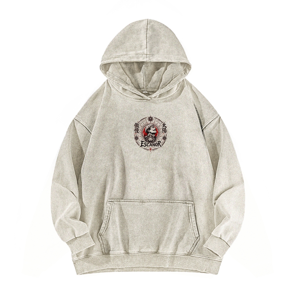 Unisex washed sweatshirts