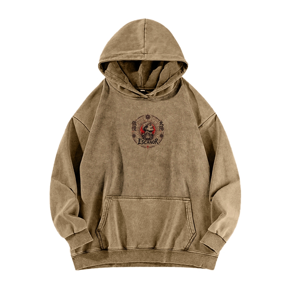 Unisex washed sweatshirts