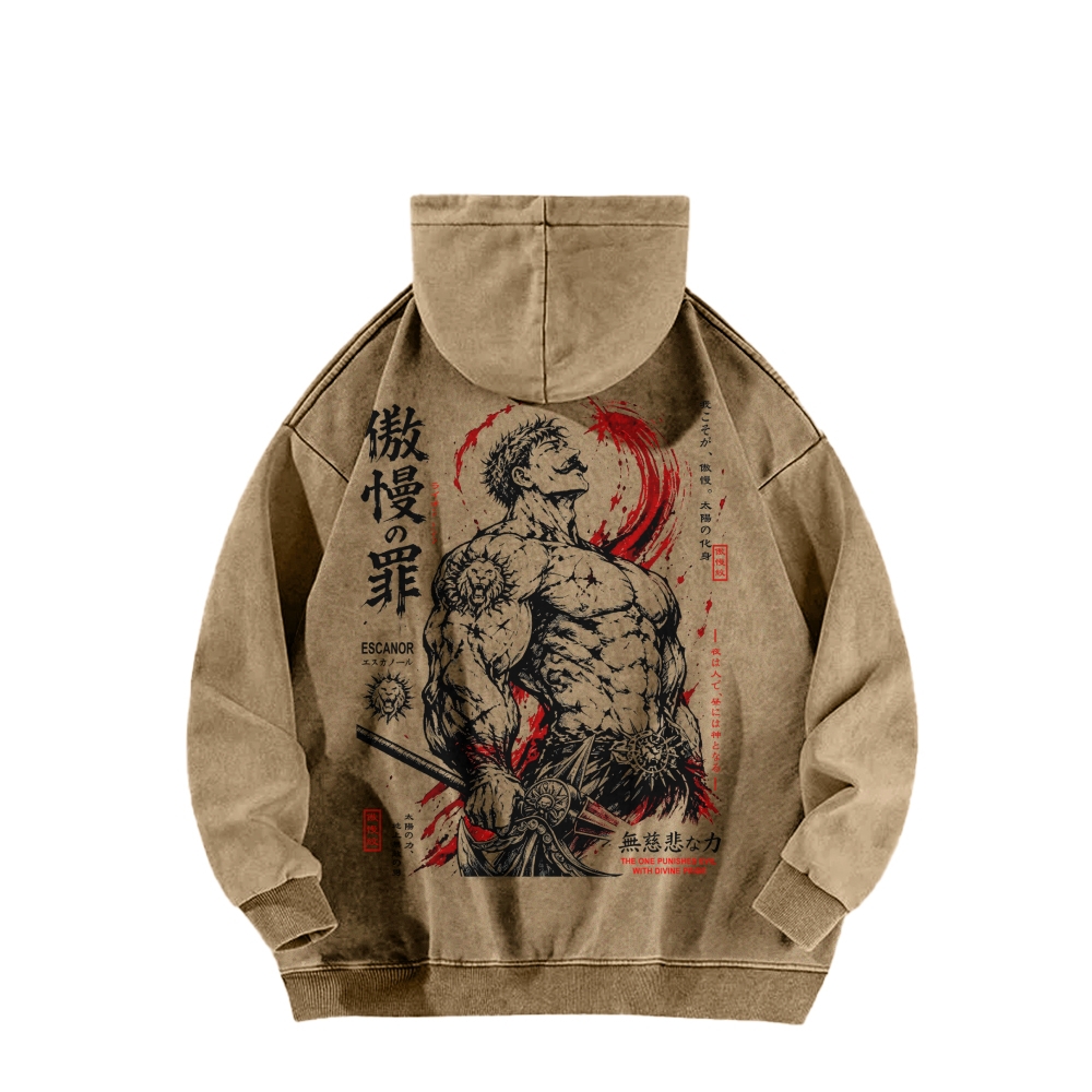 Unisex washed sweatshirts