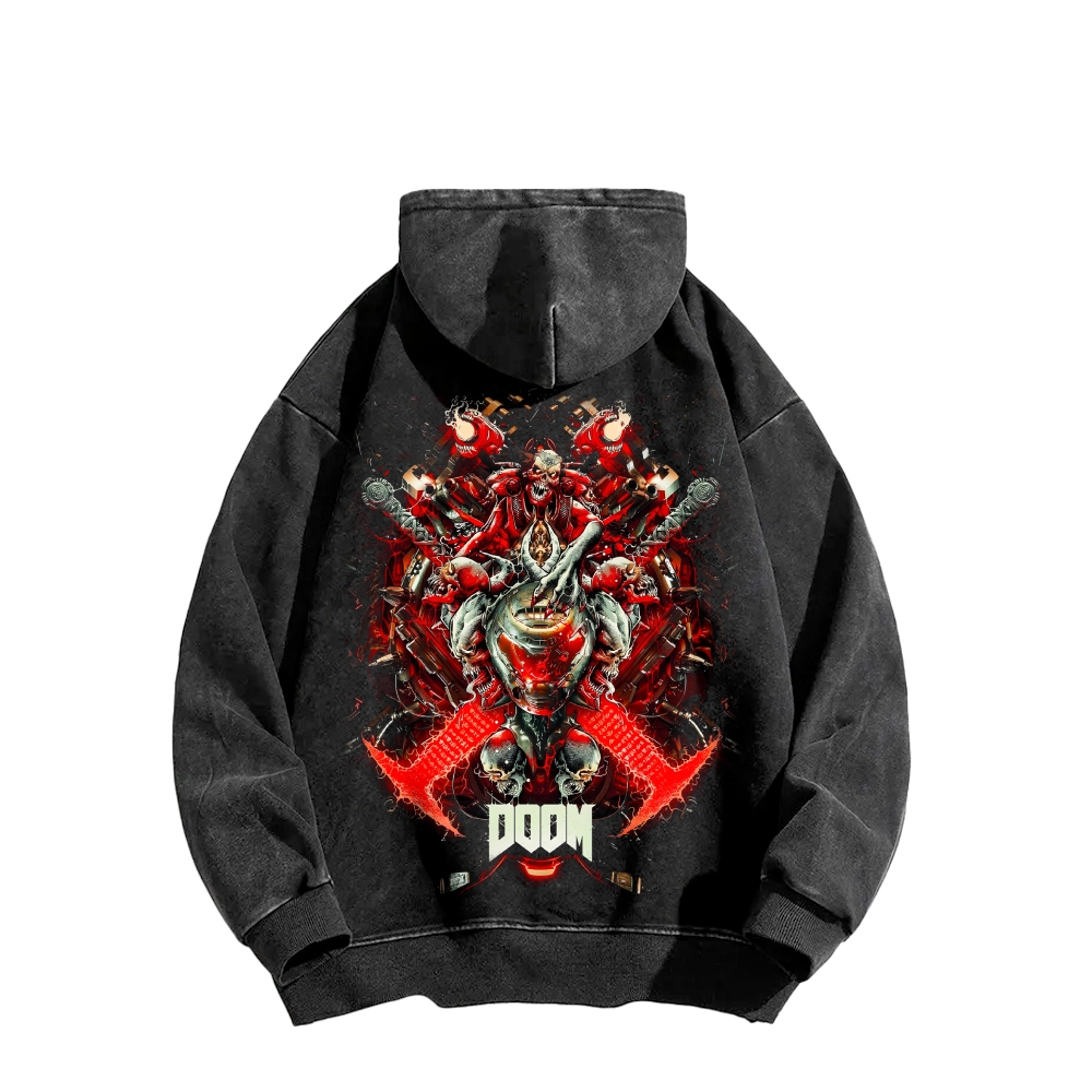 DOOM Unisex washed sweatshirts