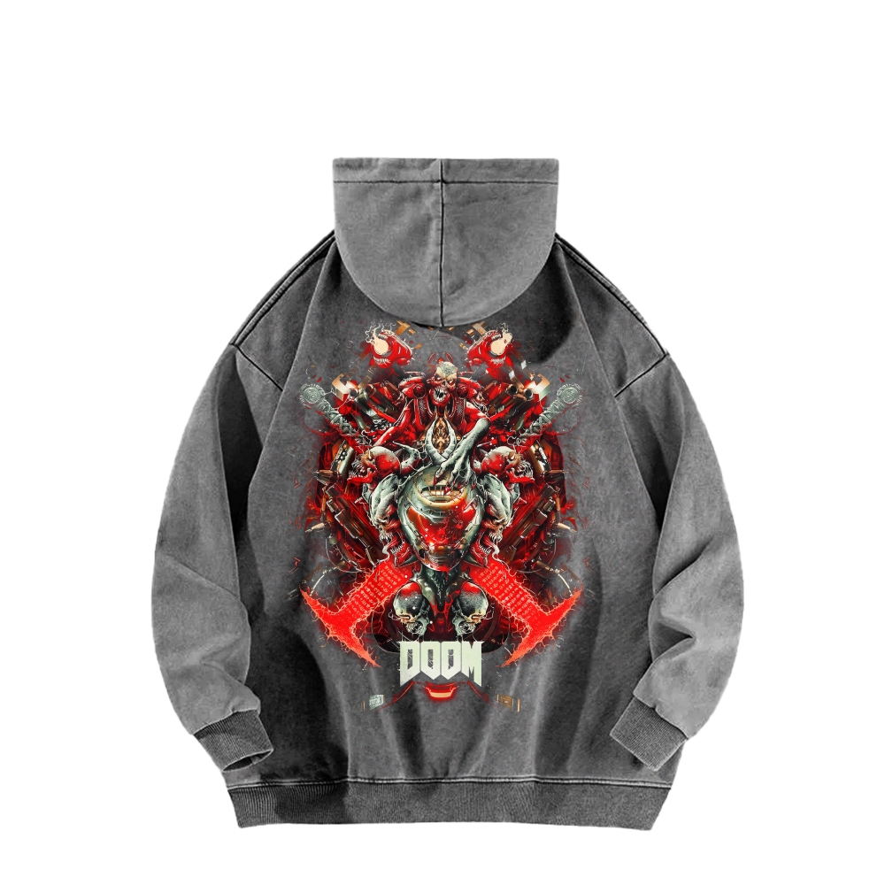 DOOM Unisex washed sweatshirts