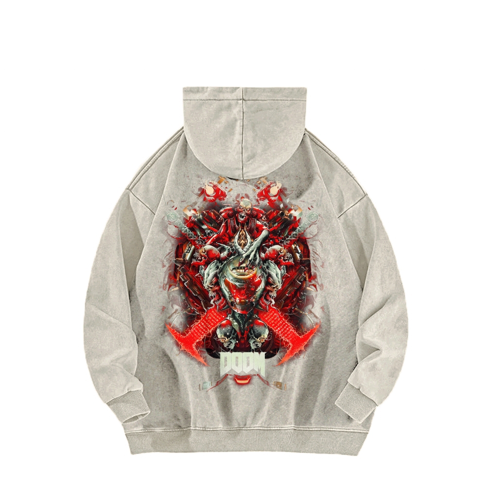 DOOM Unisex washed sweatshirts