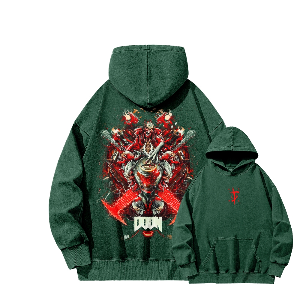 DOOM Unisex washed sweatshirts