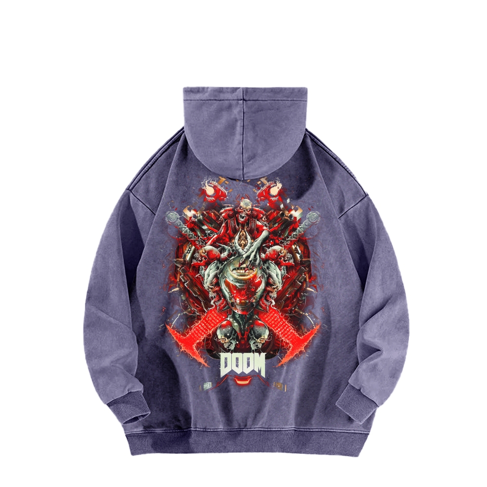 DOOM Unisex washed sweatshirts
