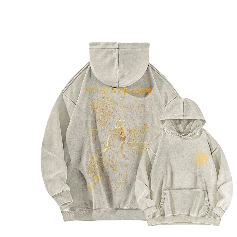 House of the Dragon Unisex washed sweatshirts