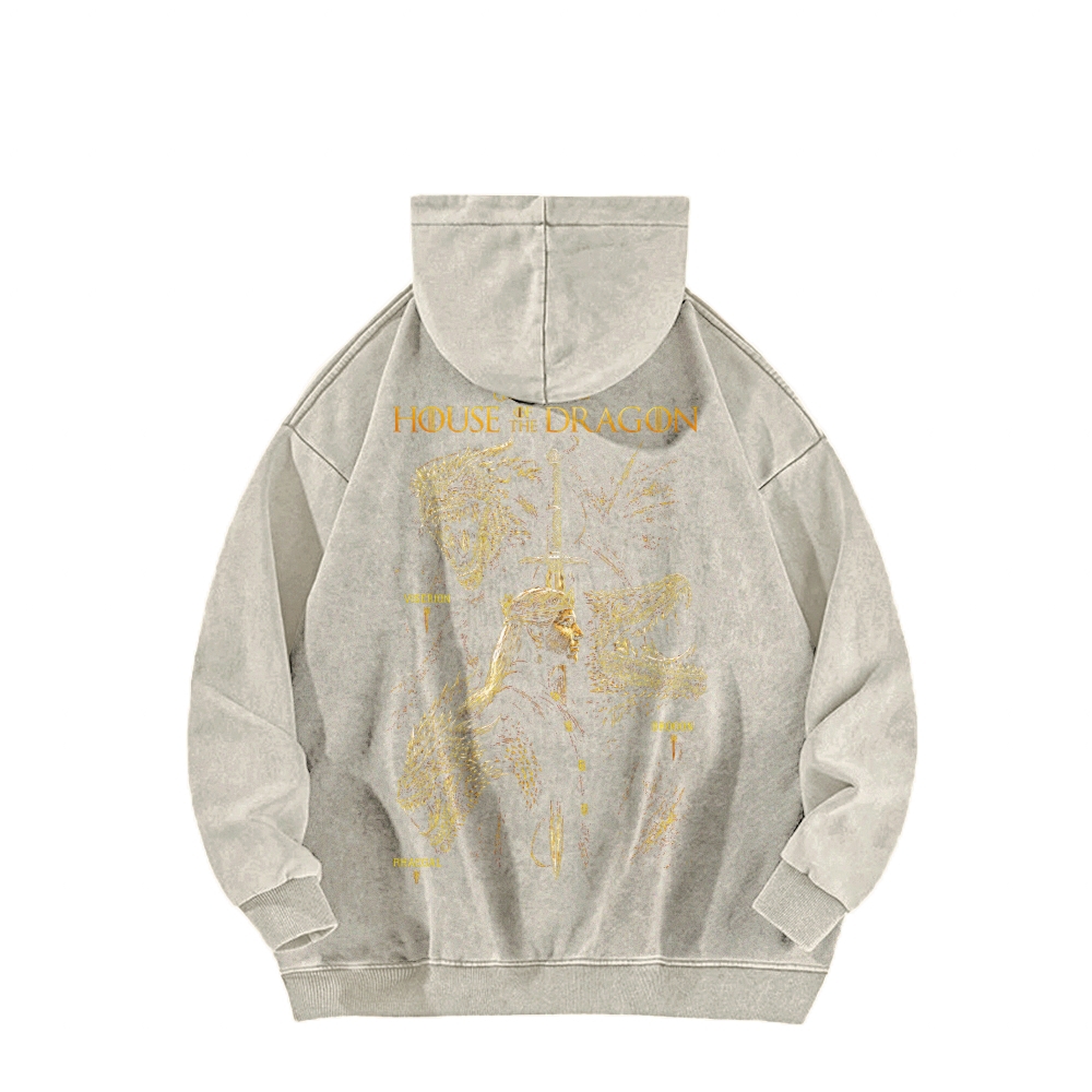 House of the Dragon Unisex washed sweatshirts