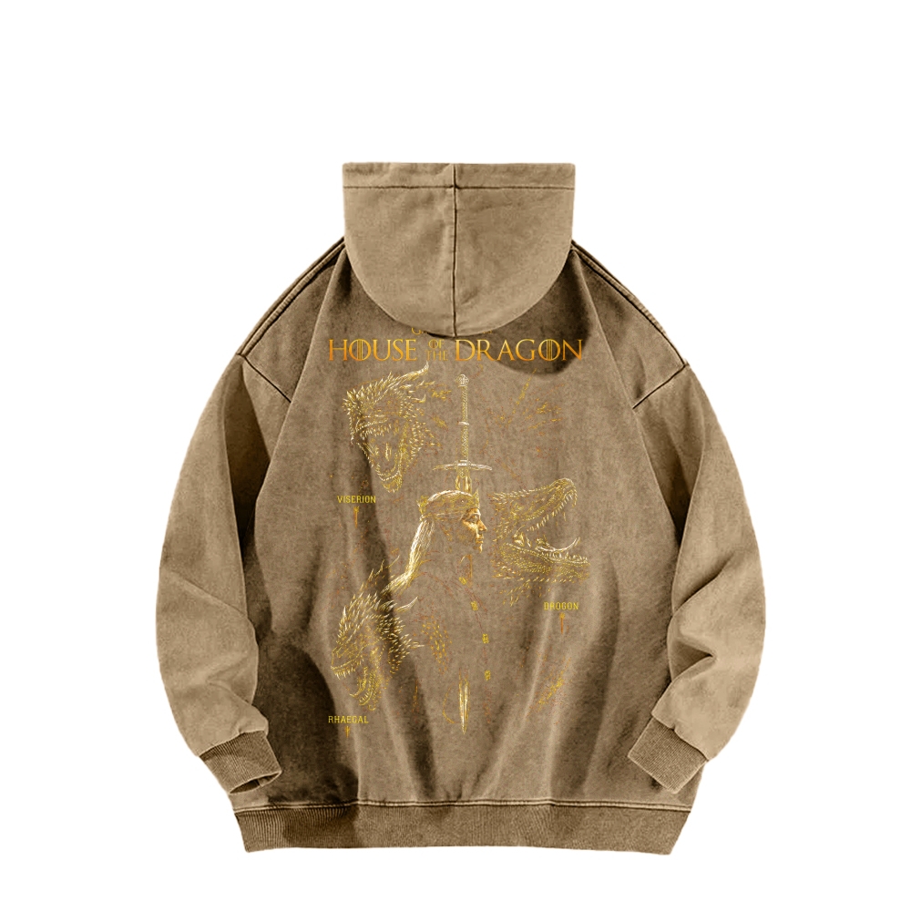 House of the Dragon Unisex washed sweatshirts