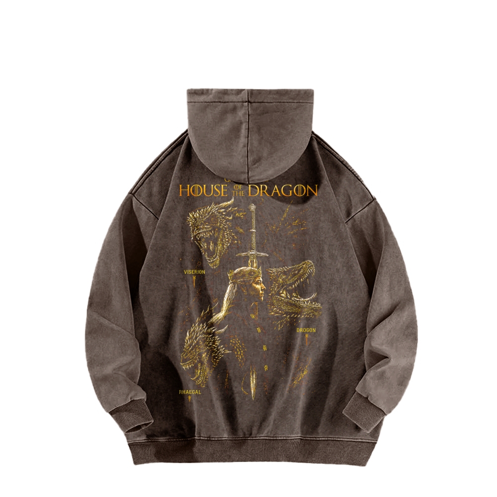 House of the Dragon Unisex washed sweatshirts