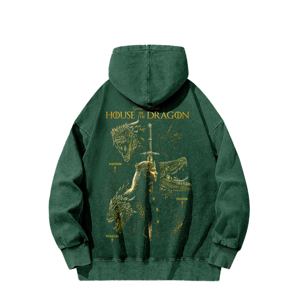 House of the Dragon Unisex washed sweatshirts