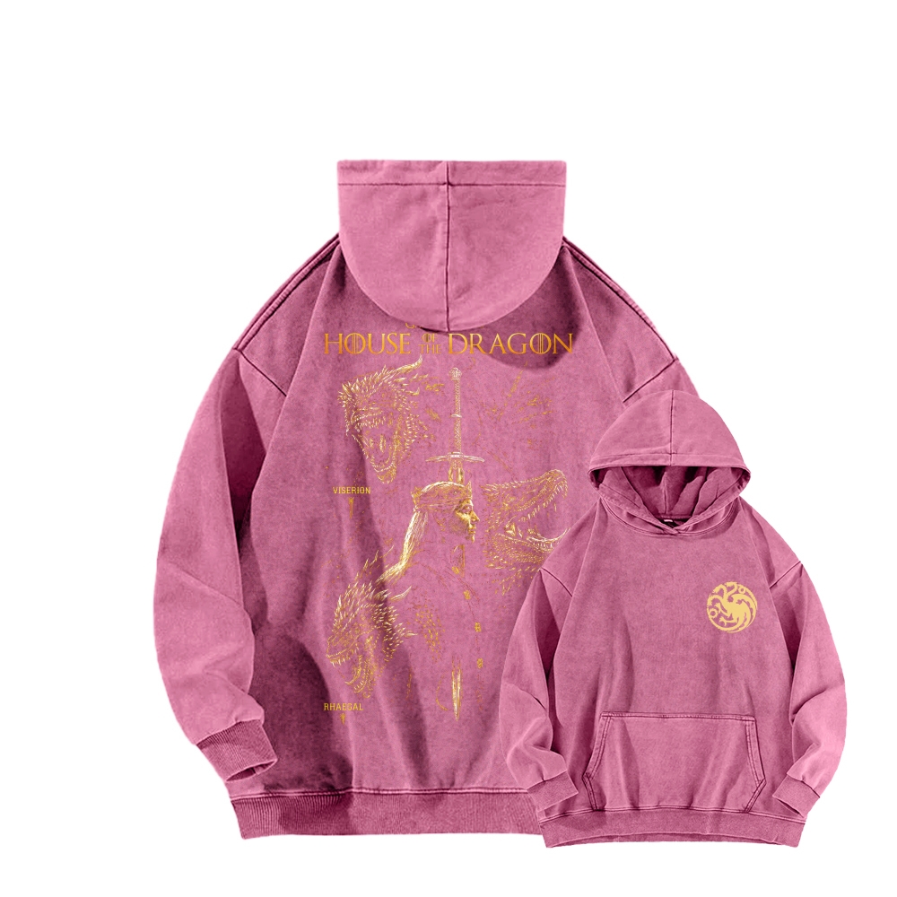 House of the Dragon Unisex washed sweatshirts