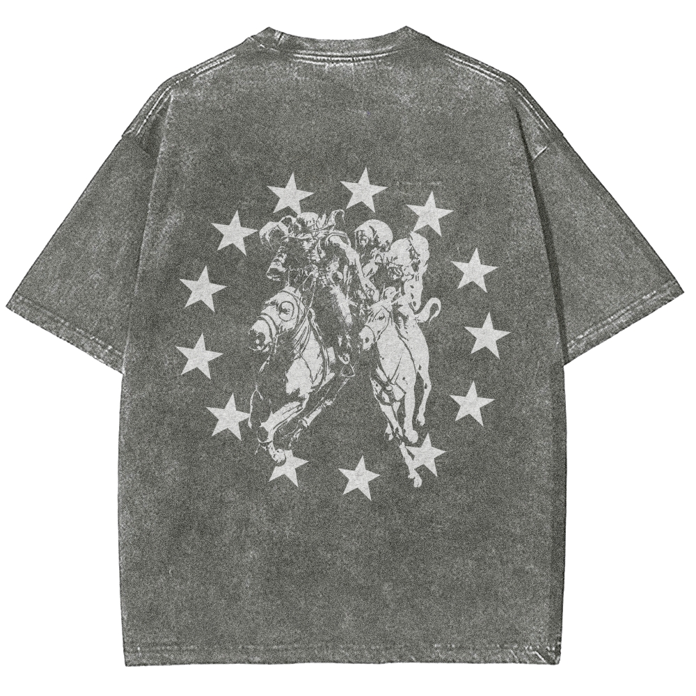 Jojo's Bizarre Adventure Washed T-shirt 2608009399