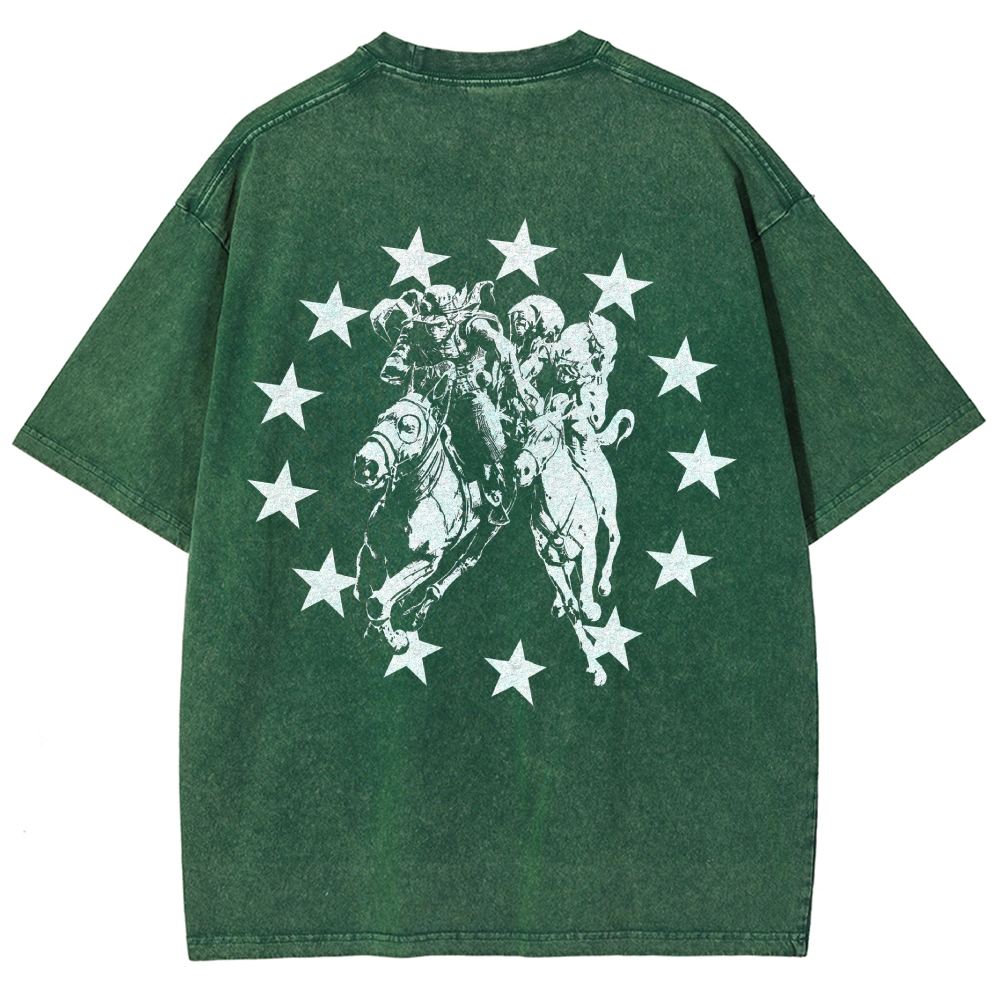 Jojo's Bizarre Adventure Washed T-shirt 2608009399