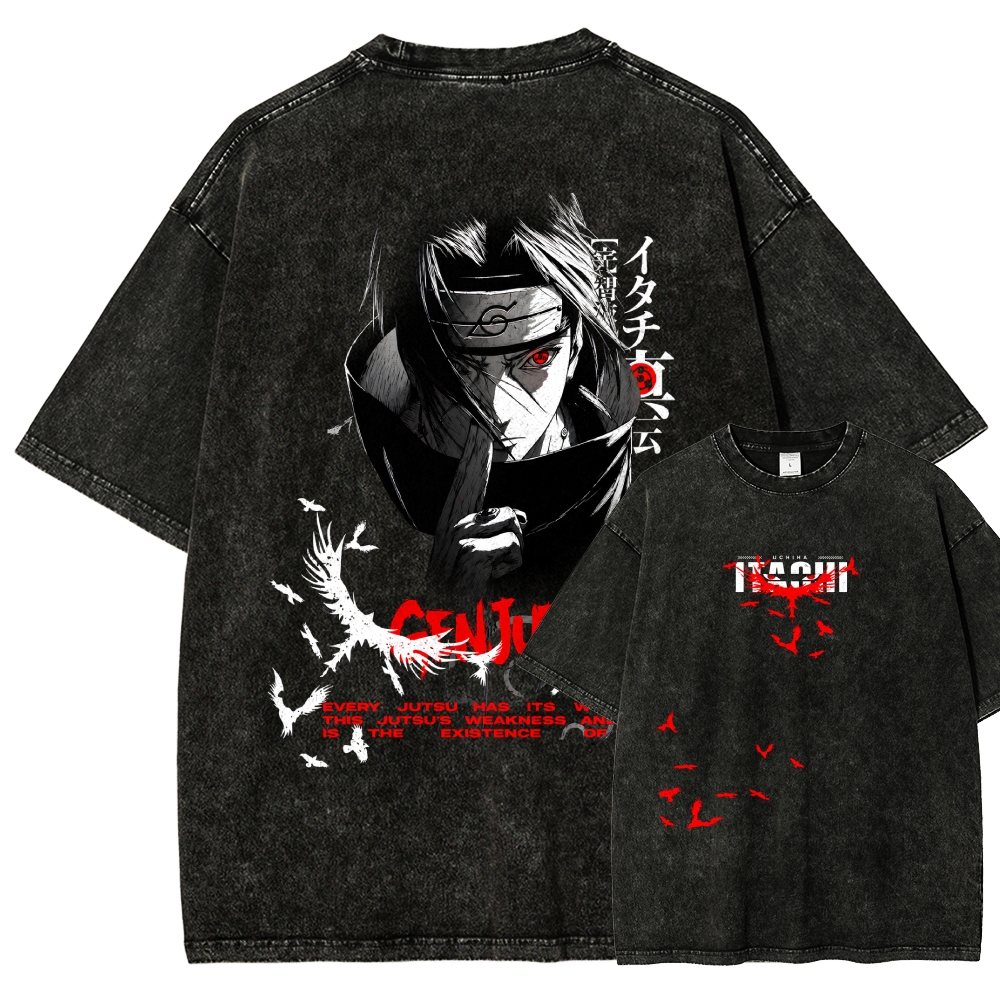 Naruto Washed T-shirt 2608009469