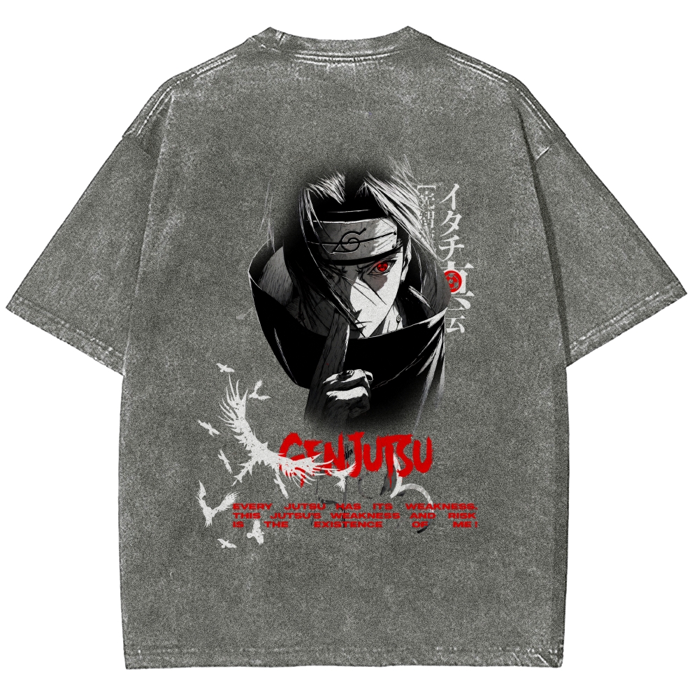 Naruto Washed T-shirt 2608009469