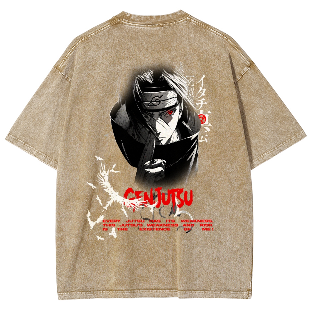 Naruto Washed T-shirt 2608009469