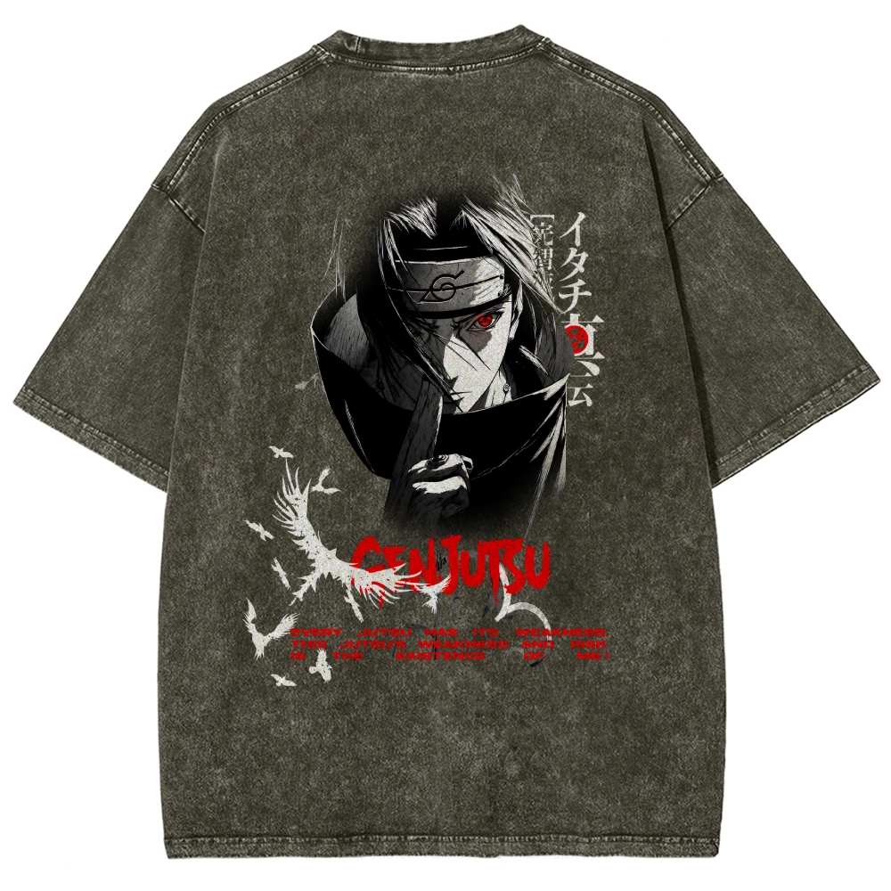 Naruto Washed T-shirt 2608009469
