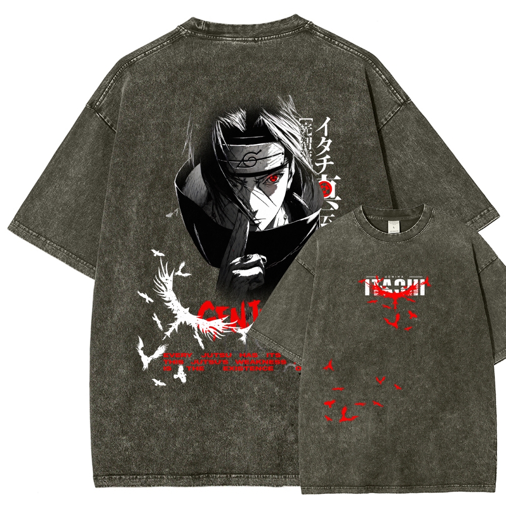 Naruto Washed T-shirt 2608009469