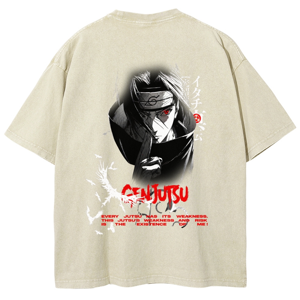 Naruto Washed T-shirt 2608009469