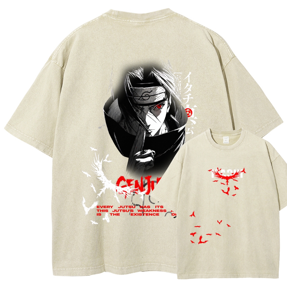 Naruto Washed T-shirt 2608009469