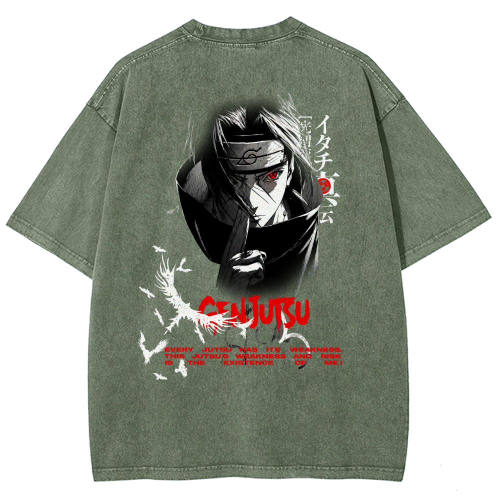 Naruto Washed T-shirt 2608009469