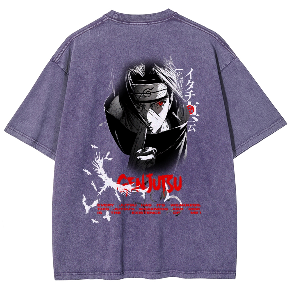 Naruto Washed T-shirt 2608009469