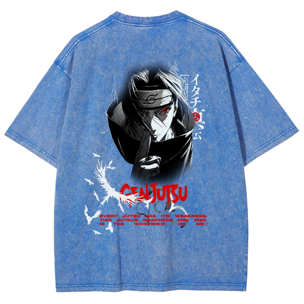 Naruto Washed T-shirt 2608009469