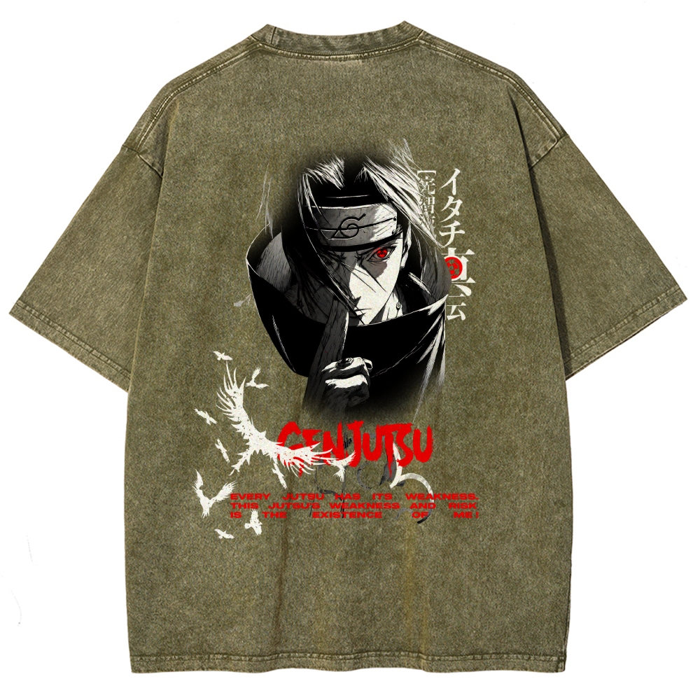 Naruto Washed T-shirt 2608009469