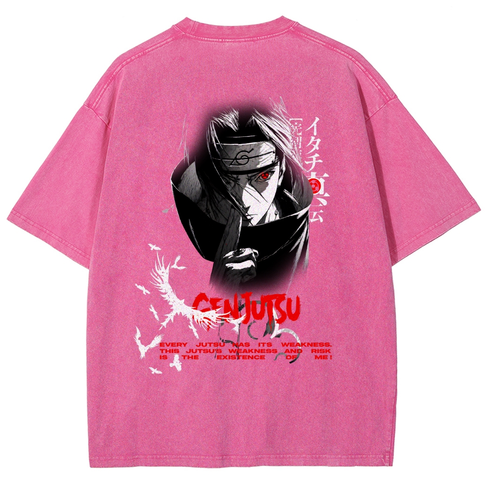 Naruto Washed T-shirt 2608009469