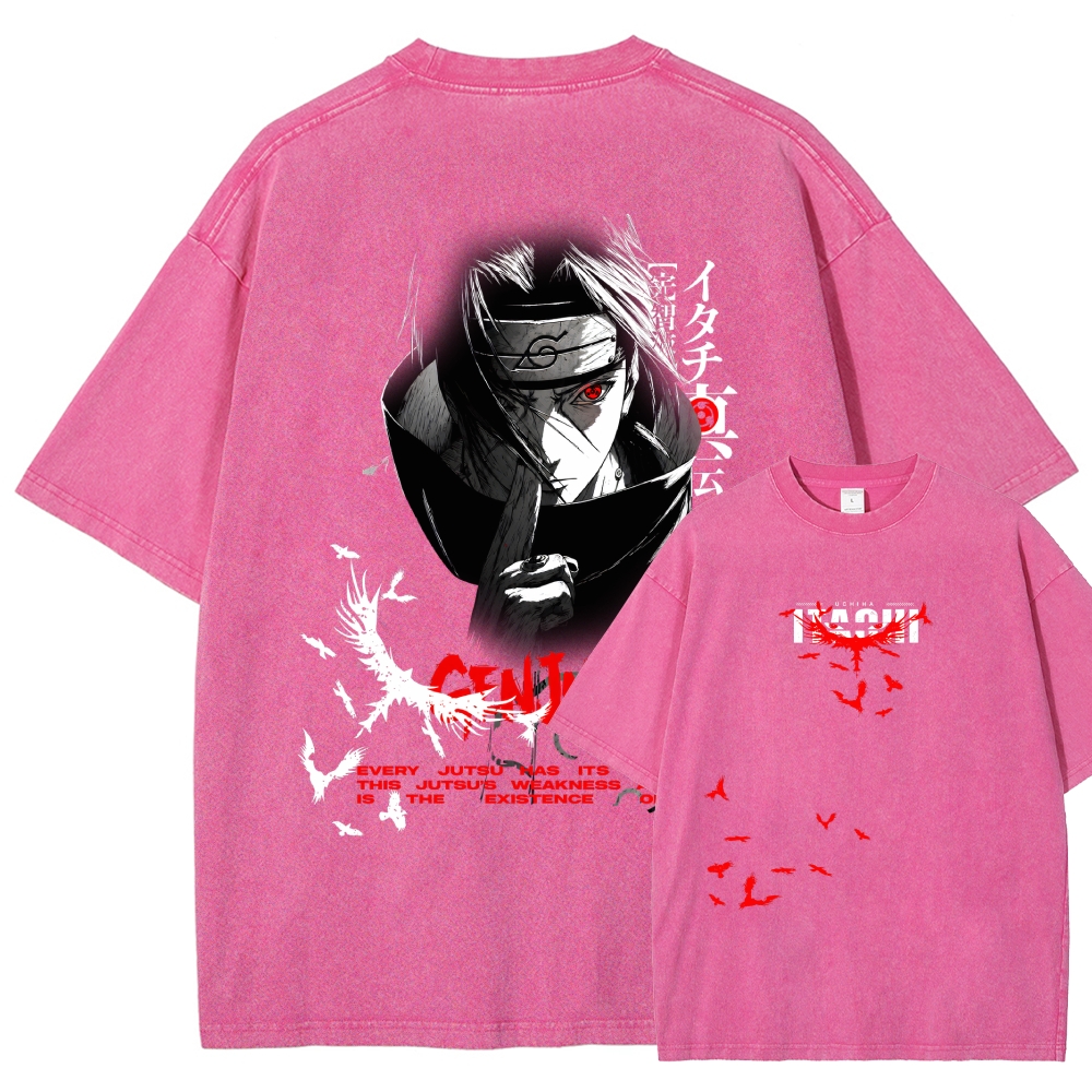 Naruto Washed T-shirt 2608009469
